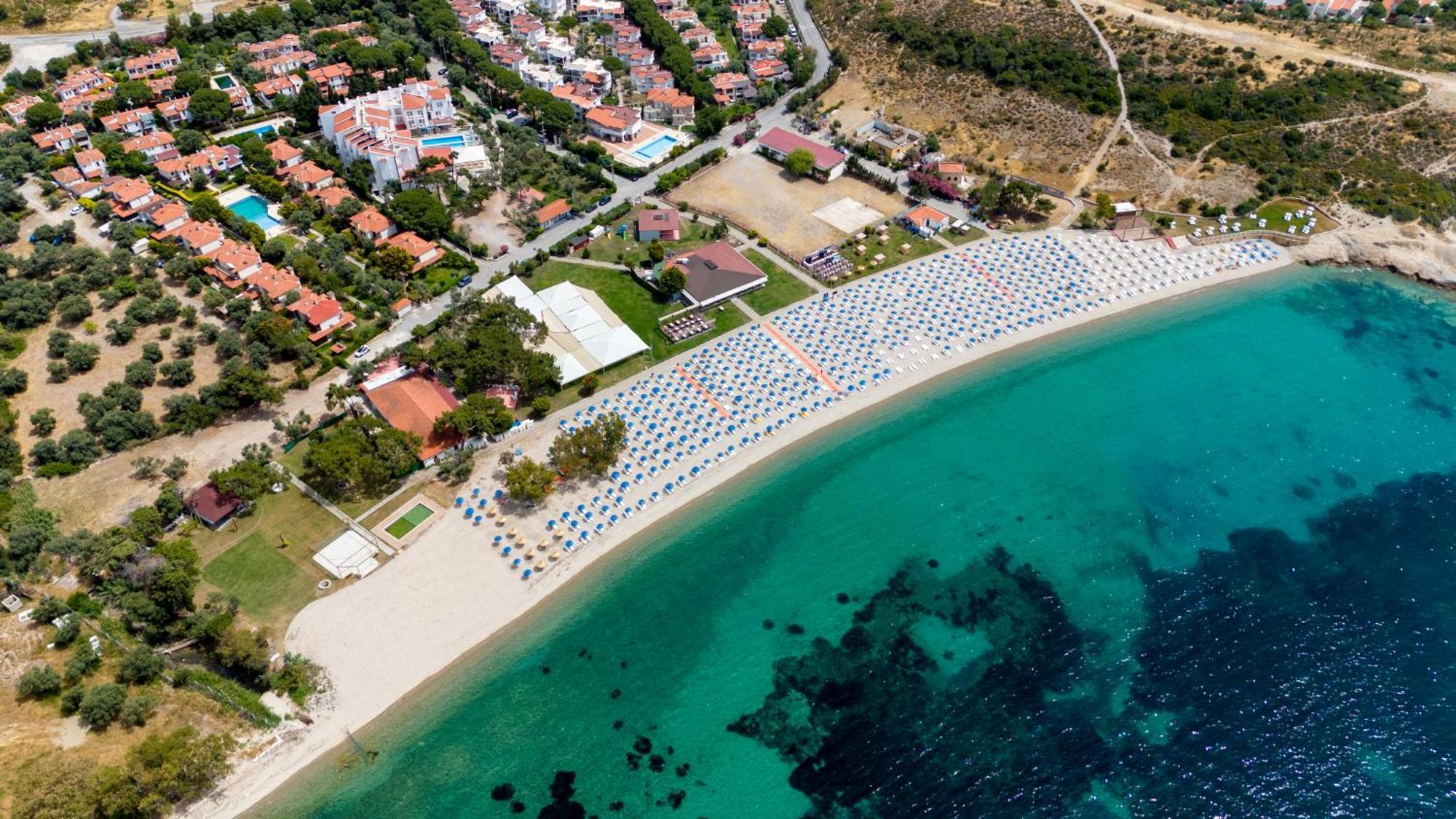 Hanedan Beach Hotel Foça Exterior foto